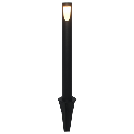 3W LED Outdoor Bollard Path Light Black Path Light TriadCommerceInc