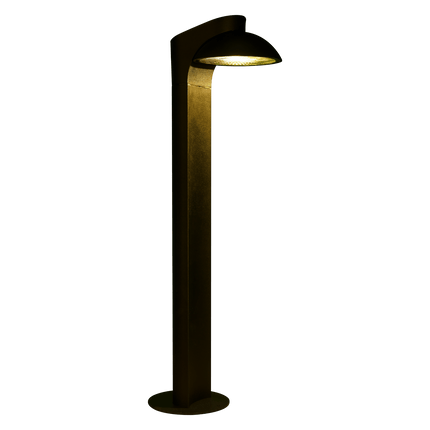 LED Outdoor Bollard Path Light Black Aluminum Path Light TriadCommerceInc