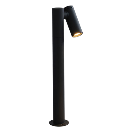 LED Adjustable Black Bollard Outdoor Path Light Path Light TriadCommerceInc
