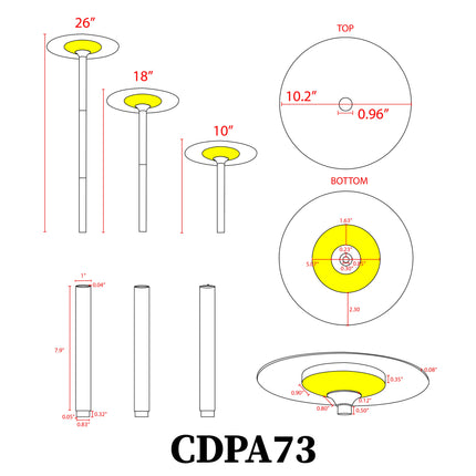 Cast Aluminum Adjustable LED Outdoor Path Light Path Light TriadCommerceInc