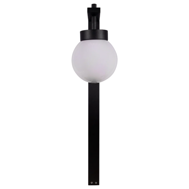 LED Globe Path Light Black Outdoor Bollard Path Light TriadCommerceInc