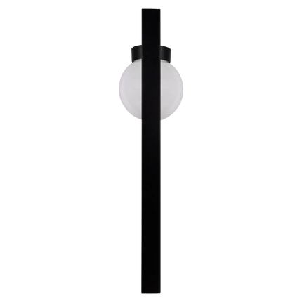 LED Globe Path Light Black Outdoor Bollard Path Light TriadCommerceInc
