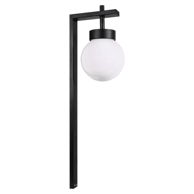 LED Globe Path Light Black Outdoor Bollard Path Light TriadCommerceInc