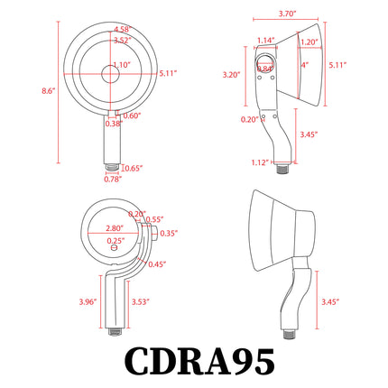 CDRA95 - RGBW Outdoor LED Spotlight Spot Light TriadCommerceInc
