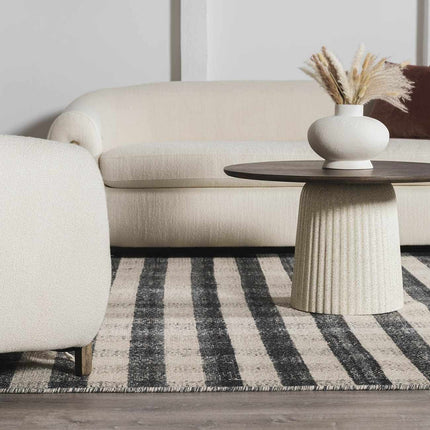 Chilliwack Gray Plaid Wool Rug Rugs TriadCommerceInc