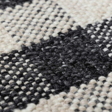 Chilliwack Gray Plaid Wool Rug Rugs TriadCommerceInc
