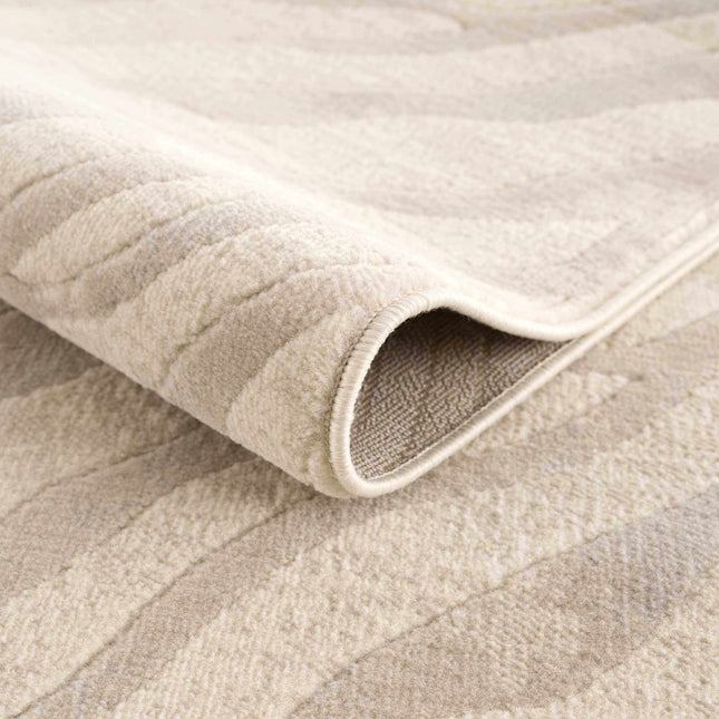 Beige Manteca Zebra Print Area Rug Rugs TriadCommerceInc