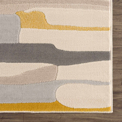 Southfields Mustard Area Rug Rugs TriadCommerceInc