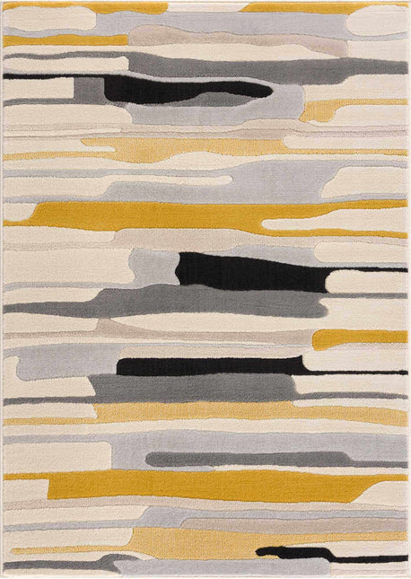 Southfields Mustard Area Rug Rugs TriadCommerceInc