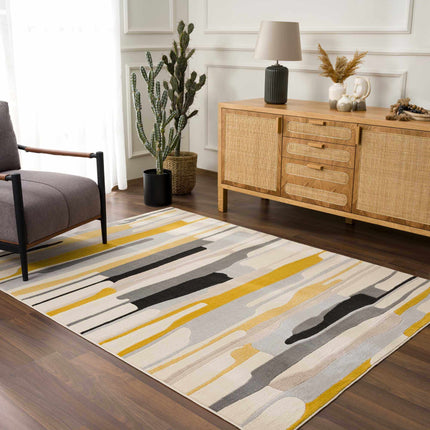 Southfields Mustard Area Rug Rugs TriadCommerceInc