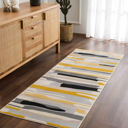 Southfields Mustard Area Rug Rugs TriadCommerceInc