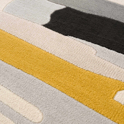 Southfields Mustard Area Rug Rugs TriadCommerceInc