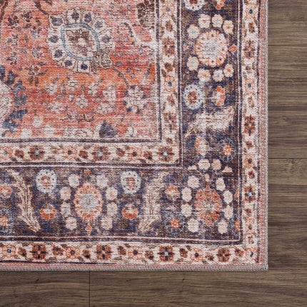 Ganyangan Red Washable Rug Rugs TriadCommerceInc 2'7" x 10' Runner