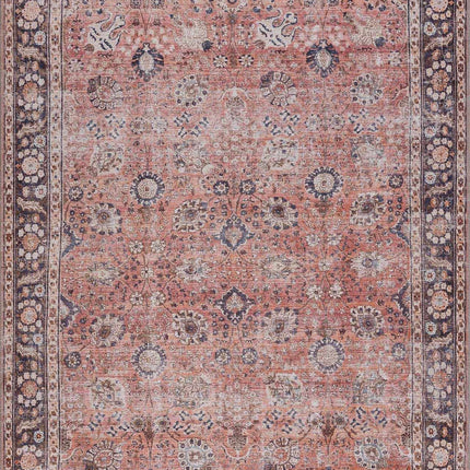 Ganyangan Red Washable Rug Rugs TriadCommerceInc 5'3" x 7'3" Rectangle