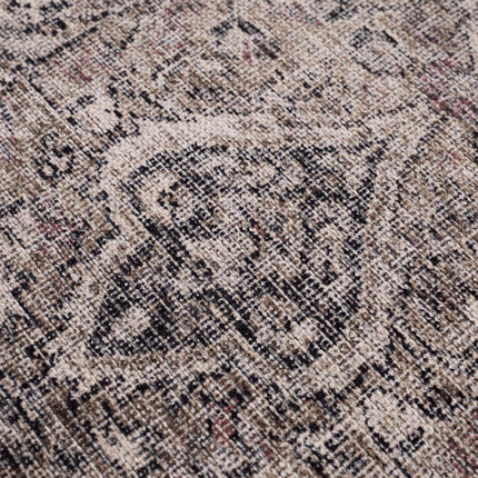 Greenpoint Dusty Blue Washable Rug Rugs TriadCommerceInc 5'3" Round