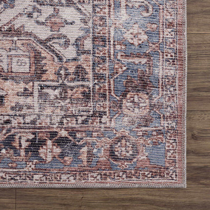 Viho Vintage Flat Pile Washable Rug - Clearance Rugs TriadCommerceInc