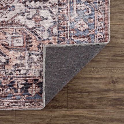Viho Vintage Flat Pile Washable Rug - Clearance Rugs TriadCommerceInc