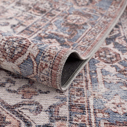 Viho Vintage Flat Pile Washable Rug - Clearance Rugs TriadCommerceInc