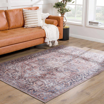 Viho Vintage Flat Pile Washable Rug - Clearance Rugs TriadCommerceInc