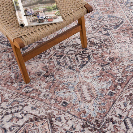 Viho Vintage Flat Pile Washable Rug - Clearance Rugs TriadCommerceInc