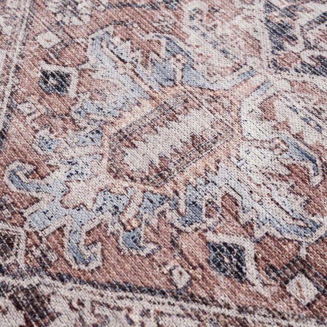 Viho Vintage Flat Pile Washable Rug - Clearance Rugs TriadCommerceInc