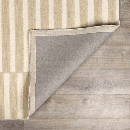 Idaho Broken-Striped Beige Area Rug | Our PNW Home X Livabliss Rugs TriadCommerceInc