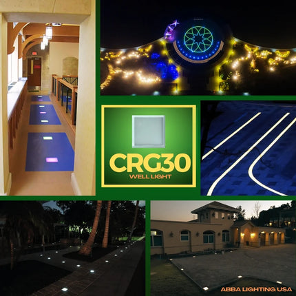 CRG30 In Ground RGB Brick Paver Outdoor Light