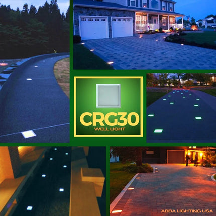 CRG30 In Ground RGB Brick Paver Outdoor Light