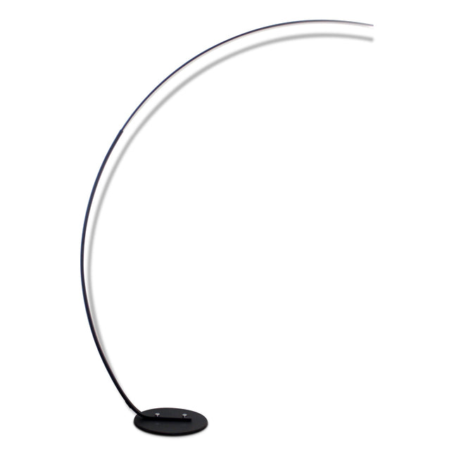 RGBW Modern Curved Floor Lamp | Color-Changing LED Mood Light for Living Room or Bedroom Floor Lamps TriadCommerceInc