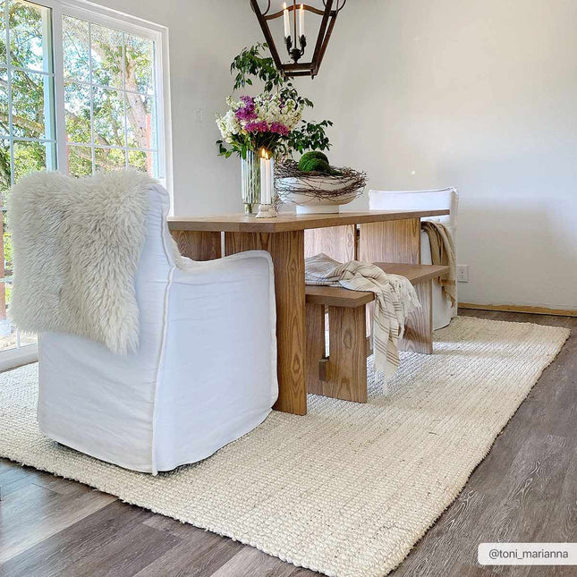 Calla Jute Beige Area Rug - Livabliss x Becki Owens Rugs TriadCommerceInc