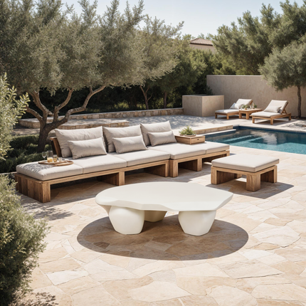 Ceramic Coffee Table Coffee Tables TriadCommerceInc