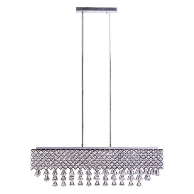 Cinderella Crystal Rectangular Chandelier 12 Light Home Decor > Lighting > Ceiling Lights > Chandelier > Linear Chandeliers TriadCommerceInc