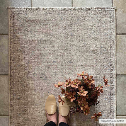 Cream Holi-2301 Washable Area Rug Rugs TriadCommerceInc
