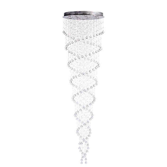 Crystal Chandelier Double Helix// 12 Light Chandeliers TriadCommerceInc   