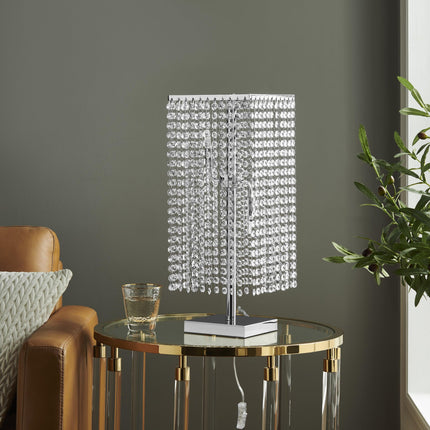 Crystal Strands Table Lamp 2 Light Modern Decor Home Decor > Lighting > Lamp > Table Lamps TriadCommerceInc