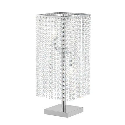 Crystal Strands Table Lamp 2 Light Modern Decor Home Decor > Lighting > Lamp > Table Lamps TriadCommerceInc