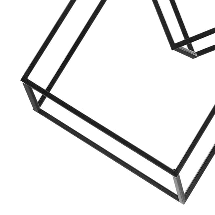 Cubic Metal Wall Sculpture // Matte Black Wall Decor TriadCommerceInc   