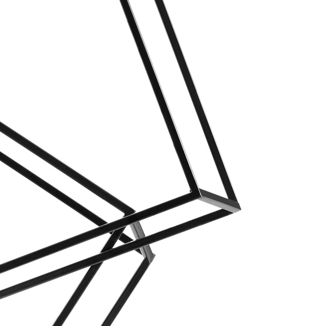 Cubic Metal Wall Sculpture // Matte Black Wall Decor TriadCommerceInc   