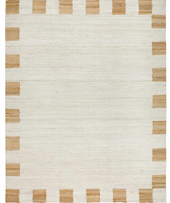 Rocio White Jute Carpet Rugs TriadCommerceInc 2' x 3' Rectangle
