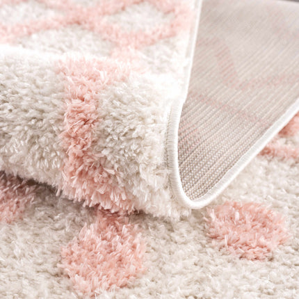 Darva Pink Plush Area Carpet Rugs TriadCommerceInc