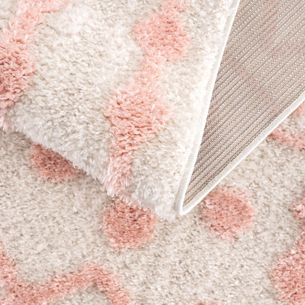 Darva Pink Plush Area Carpet Rugs TriadCommerceInc