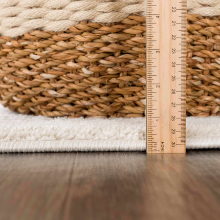 Ryuu Black & White Area Rug Rugs TriadCommerceInc