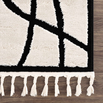 Azana Black & White Area Rug Rugs TriadCommerceInc