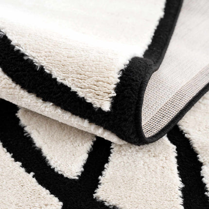 Azana Black & White Area Rug Rugs TriadCommerceInc