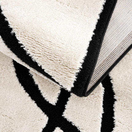 Azana Black & White Area Rug Rugs TriadCommerceInc