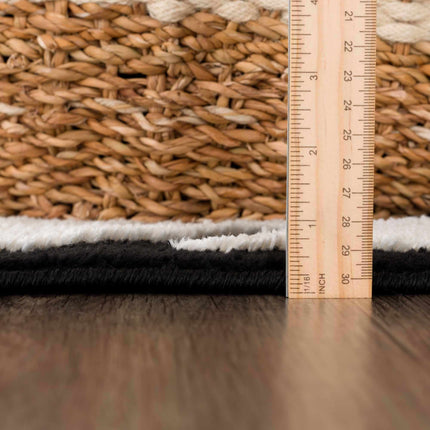 Azana Black & White Area Rug Rugs TriadCommerceInc