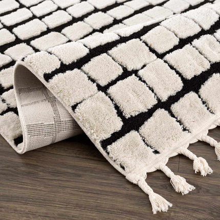 Teshi Plush Grid Area Rug - Promo Rugs TriadCommerceInc