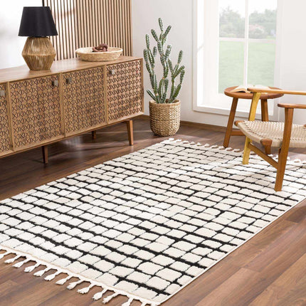 Teshi Plush Grid Area Rug - Promo Rugs TriadCommerceInc 5'3" x 7' Rectangle