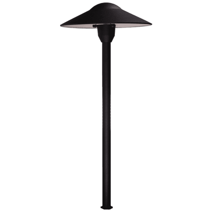 12V Mushroom Outdoor Path Light Path Light TriadCommerceInc Black None