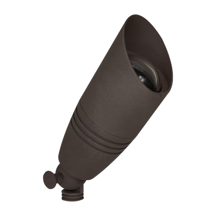 Low Voltage LED Outdoor Bullet Spotlight Spot Light TriadCommerceInc Brown None